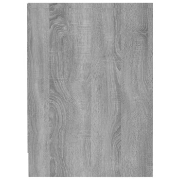 vidaXL Έπιπλο Τηλεόρασης Γκρι Sonoma 102x37,5x52,5cm από Επεξ. Ξύλο