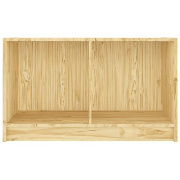 vidaXL Έπιπλο Τηλεόρασης 70x33x42cm από Μασίφ Ξύλο Πεύκου