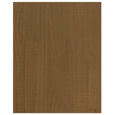 vidaXL Έπιπλο Τηλεόρασης Μελί 70x33x42cm από Μασίφ Ξύλο Πεύκου