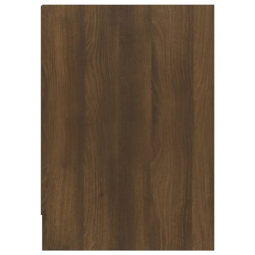 vidaXL Έπιπλο Τηλεόρασης Καφέ Δρυς 146,5x35x50cm από Επεξεργ. Ξύλο