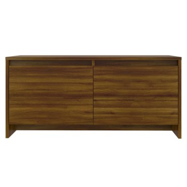 vidaXL Τραπεζάκι Σαλονιού Καφέ Δρυς 90x50x41,5cm Επεξεργασμένο Ξύλο 1 τεμ.