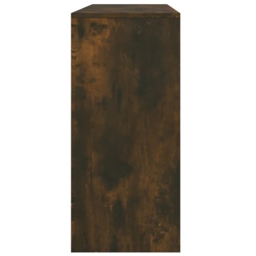 vidaXL Τραπέζι Κονσόλα Καπνιστή Δρυς 100x35x76,5cm Επεξ. Ξύλο 1 τεμ.