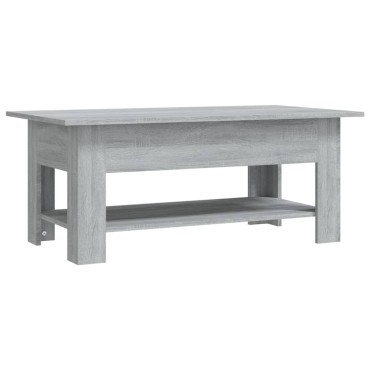 vidaXL Τραπεζάκι Σαλονιού Γκρι Sonoma 102x55x42cm Επεξεργασμένο Ξύλο 1 τεμ.