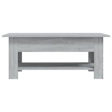 vidaXL Τραπεζάκι Σαλονιού Γκρι Sonoma 102x55x42cm Επεξεργασμένο Ξύλο 1 τεμ.