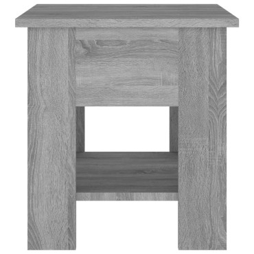vidaXL Τραπεζάκι Σαλονιού Γκρι Sonoma 40x40x42cm από Συνθ. Ξύλο 1 τεμ.