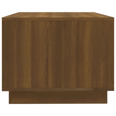 vidaXL Τραπεζάκι Σαλονιού Καφέ Δρυς 102x55x43cm Επεξεργασμένο Ξύλο 1 τεμ.