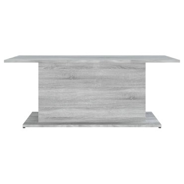 vidaXL Τραπεζάκι Σαλονιού Γκρι Sonoma 102x55,5x40cm Επεξεργασμένο Ξύλο 1 τεμ.