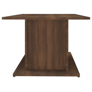 vidaXL Τραπεζάκι Σαλονιού Καφέ Δρυς 102x55,5x40cm Επεξεργ. Ξύλο 1 τεμ.