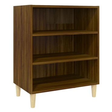 vidaXL Ραφιέρα Καφέ Δρυς 57x35x70cm από Επεξεργασμένο Ξύλο 1 τεμ.