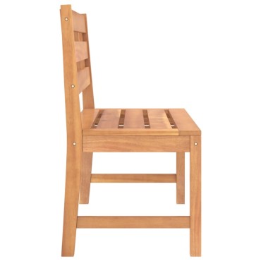 vidaXL Παγκάκι Κήπου από Μασίφ Ξύλο Teak 114x59x90cm 1 τεμ.