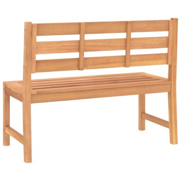 vidaXL Παγκάκι Κήπου από Μασίφ Ξύλο Teak 114x59x90cm 1 τεμ.