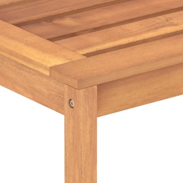 vidaXL Παγκάκι Κήπου από Μασίφ Ξύλο Teak 114x59x90cm 1 τεμ.