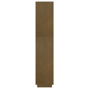 vidaXL Βιβλιοθήκη/Διαχωριστικό Χώρου Μελί 60x35x167cm Μασίφ Πεύκο 1 τεμ.