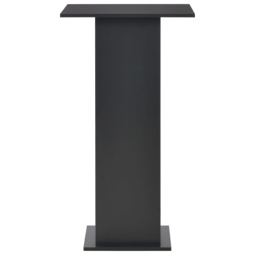 vidaXL Τραπέζι Μπαρ Μαύρο 60x60x110cm 1 τεμ.