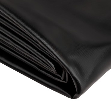 vidaXL Μεμβράνη Λίμνης Μαύρη 3 x 8 μ. / 0,5 χιλ. από PVC
