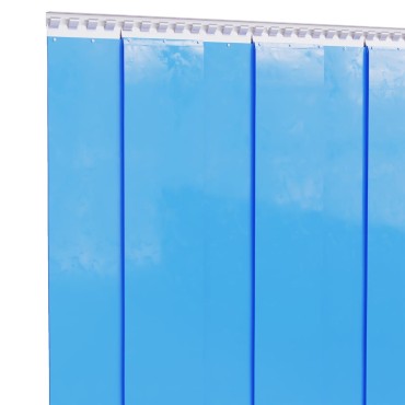 vidaXL Λωριδοκουρτίνα Μπλε 25 μ. 300 χιλ.x2,6 χιλ. από PVC