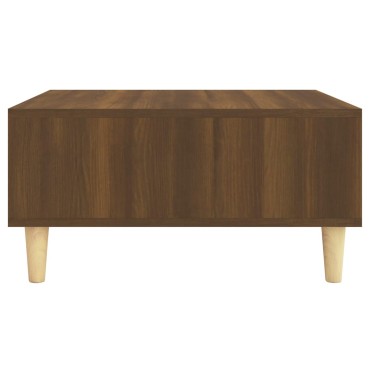 vidaXL Τραπεζάκι Σαλονιού Καφέ Δρυς 60x60x30cm Επεξεργασμένο Ξύλο 1 τεμ.