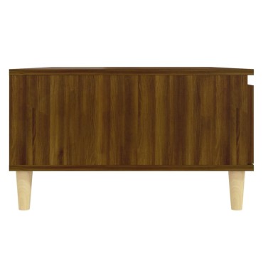 vidaXL Τραπεζάκι Σαλονιού Καφέ Δρυς 90x60x35cm από Επεξεργασμ. Ξύλο 1 τεμ.