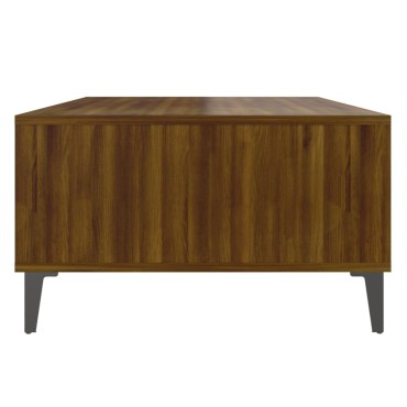 vidaXL Τραπεζάκι Σαλονιού Καφέ Δρυς 103,5x60x35cm Επεξεργασμένο Ξύλο 1 τεμ.
