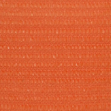 vidaXL Πανί Σκίασης Πορτοκαλί 3,5 x 3,5 x 4,9 μ. 160 γρ./μ² από HDPE
