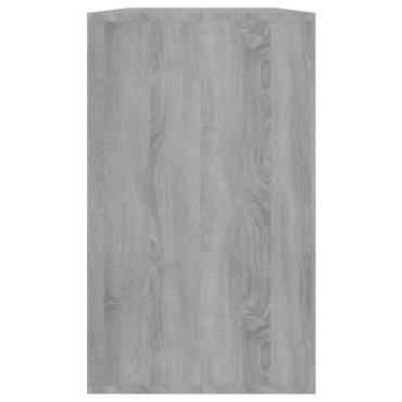 vidaXL Μπουφές Γκρι Sonoma 120x41x75cm από Μοριοσανίδα 1 τεμ.
