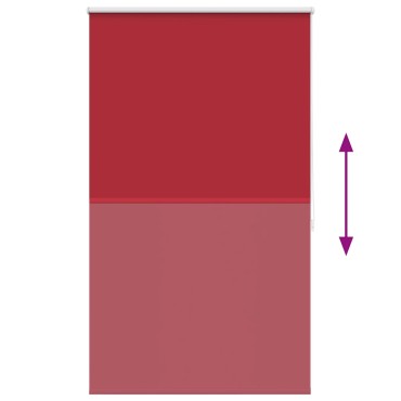 Ρόλερ Σκίασης Blackout Κόκκινο 100 x 175 cm