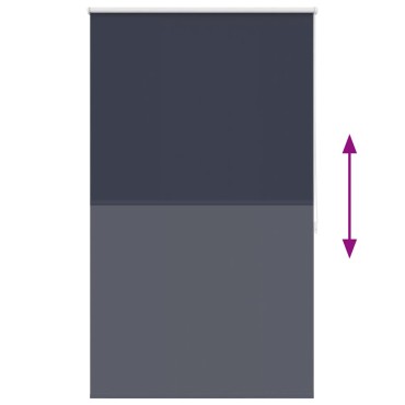 Ρόλερ Σκίασης Blackout Γαλάζιο 120 x 175 cm