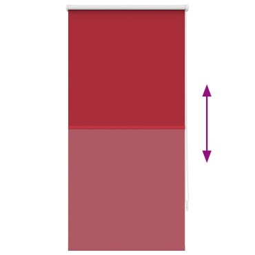 Στόρι Συσκότισης Ρόλερ Κόκκινο 60 x 120 εκ.
