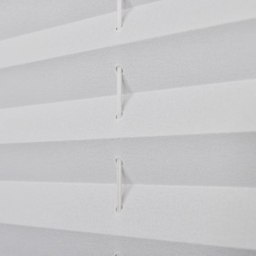 Πλισέ ρόλερ σκίασης 50x125cm Λευκό