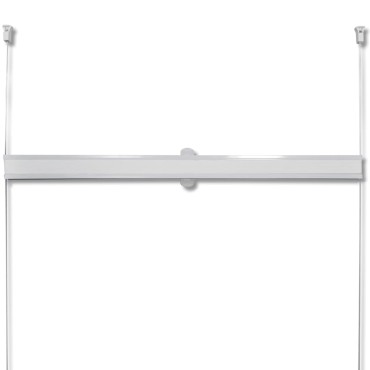 Πλισέ ρόλερ σκίασης 70x150cm Λευκό