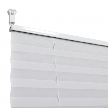 Πλισέ ρόλερ σκίασης 70x150cm Λευκό