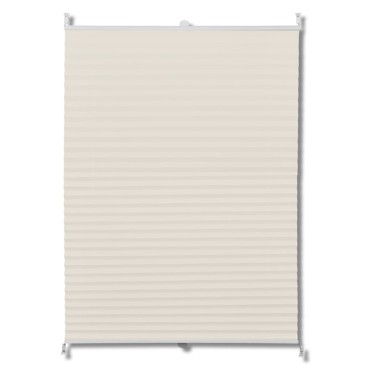 Πλισέ ρόλερ σκίασης 50x150cm Κρεμ