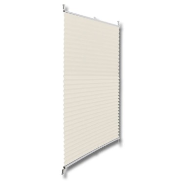 Πλισέ ρόλερ σκίασης 50x150cm Κρεμ
