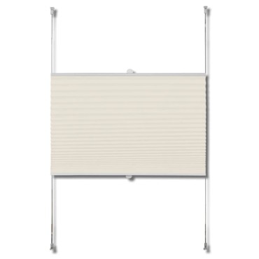Πλισέ ρόλερ σκίασης 50x150cm Κρεμ