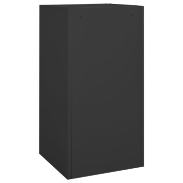 vidaXL Ντουλάπα για Σέλα Ανθρακί 53 x 53 x 105 εκ. Ατσάλινη