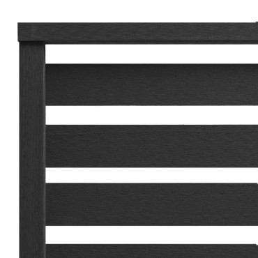 vidaXL Πάνελ Περίφραξης Μαύρο 180x180cm από WPC