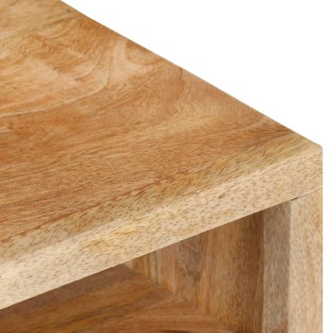 vidaXL Έπιπλο Τηλεόρασης 110x30x40cm από Μασίφ Ξύλο Μάνγκο
