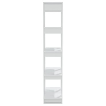 vidaXL Βιβλιοθήκη/Διαχωρ. Χώρου Λευκό 80x30x160cm Επεξ. Ξύλο 1 τεμ.
