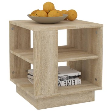 vidaXL Τραπεζάκι Σαλονιού Sonoma Δρυς 40x40x43cm Επεξεργασμένο Ξύλο 1 τεμ.