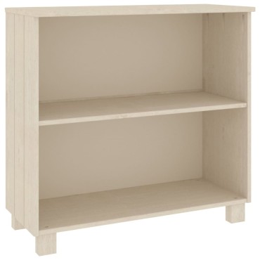 vidaXL Ντουλάπι HAMAR Καφέ Μελί 85x35x80cm Μασίφ Ξύλο Πεύκου 1 τεμ.