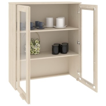 vidaXL Πάνω Μέρος για Ντουλάπι HAMAR Μελί 85x35x100cm Ξύλο Πεύκου 1 τεμ.