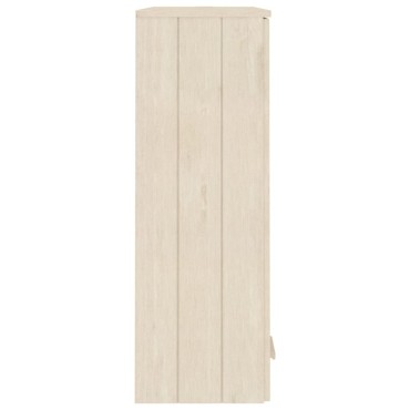 vidaXL Πάνω Μέρος για Ντουλάπι HAMAR Μελί 85x35x100cm Ξύλο Πεύκου 1 τεμ.