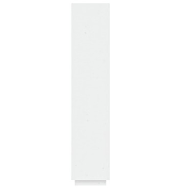vidaXL Βιβλιοθήκη/Διαχωριστικό Χώρου Λευκό 40x35x167cm Μασίφ Πεύκο 1 τεμ.