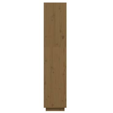 vidaXL Βιβλιοθήκη/Διαχωριστικό Χώρου Μελί 40x35x167cm Μασίφ Πεύκο 1 τεμ.