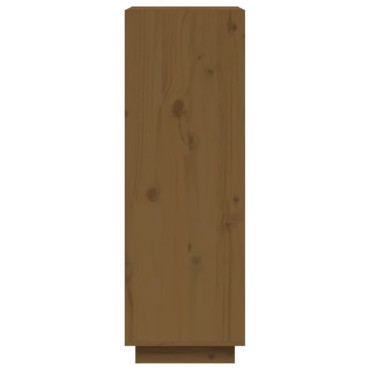 vidaXL Βιβλιοθήκη/Διαχωριστικό Χώρου Μελί 60x35x103cm Μασίφ Πεύκο 1 τεμ.
