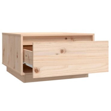 vidaXL Τραπεζάκι Σαλονιού 55x56x32cm από Μασίφ Ξύλο Πεύκου 1 τεμ.