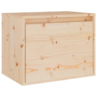 vidaXL Βοηθητικό Ντουλάπι 45x30x35cm από Μασίφ Ξύλο Πεύκου