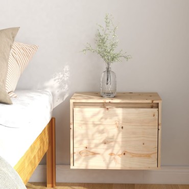 vidaXL Βοηθητικό Ντουλάπι 45x30x35cm από Μασίφ Ξύλο Πεύκου