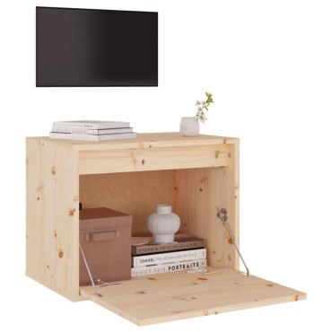 vidaXL Βοηθητικό Ντουλάπι 45x30x35cm από Μασίφ Ξύλο Πεύκου