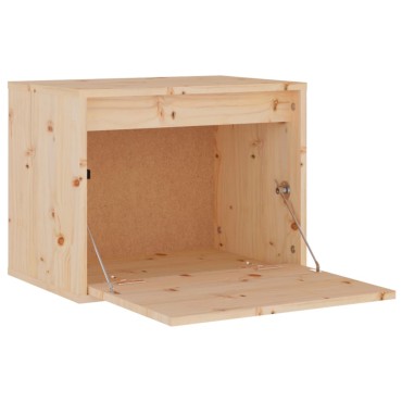 vidaXL Βοηθητικό Ντουλάπι 45x30x35cm από Μασίφ Ξύλο Πεύκου